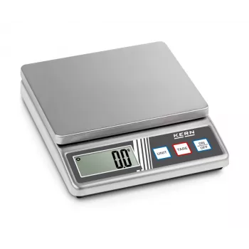 KERN FOB 500-1S Portable Precision Scale, 500 g Capacity, 0.1 g Readability, Silver