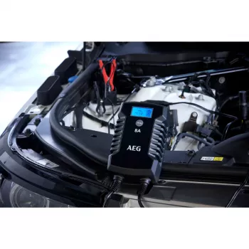 AEG LD8 10618 Car Battery Charger 12V/24V 8A/4A Automatic