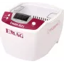 Emag Ultrasonic Cleaner with Heating, 2 L Tank, 160 x 90 x 50 mm, 80 W Ultrasonic Power, Digital Timer and Temperature Control, Plastic Housing
