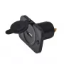 IWH USB Flush-Mount Charging Socket 12/24V, 2.1A, 1x USB-A, Panel Mount 019004