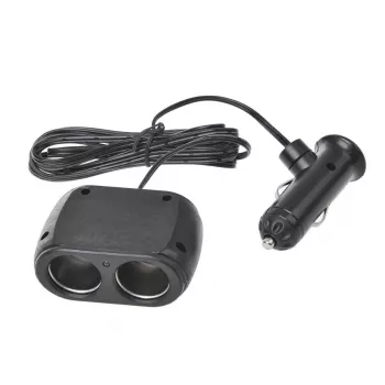 IWH Double Socket Max Current 10 A 12/24 V DC (019012)