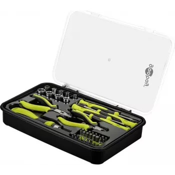 Goobay Advanced 49-Piece Precision Tool Set for Electronics Repair 77846