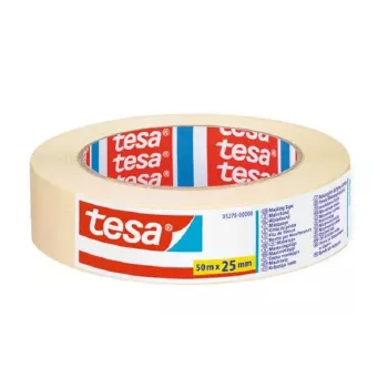 tesa Economy 05278-00000-03 Masking Tape White 50 m x 25 mm