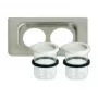 EMAG Food Storage Container Set 4.0L with 2x0.6L Glass Containers