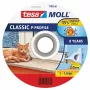 TESA Gasket White P Profile Self-Adhesive EPDM Foam Rubber Seal 100m