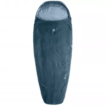 Deuter Dreamlite EL 15C/59F Synthetic Sleeping Bag, Left Zip, 50D Recycled Polyester Ripstop, 800 g, nautic-breeze