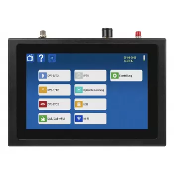 Megasat HD 7 Combo V2 Satellite Meter DVB-S/S2/T/T2/C DAB/DAB+ USB DiSEqC 1 (2600024)