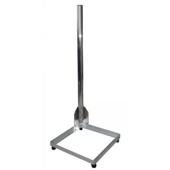 WEIß BS4040 Aluminum Balcony Stand 40x40 cm Base, 1 m Mast, 48 mm Diameter 3040