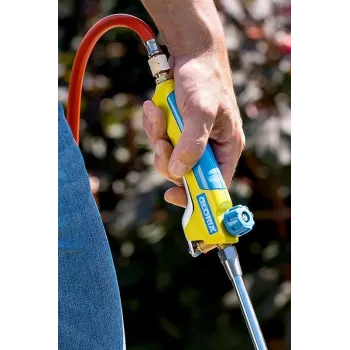 GLORIA 000296.0000 Gas Soldering & Brazing Torch Set with 5 m Hose, 1000 °C, DVGW/GS
