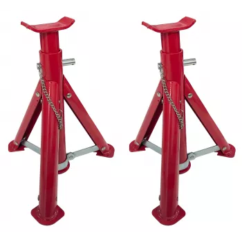 IWH Foldable Jack Stand 2 Tonnes, Working Height 27.5 - 36.5 cm 10899