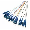 Tecline OS2 LC/UPC Fiber Optic Pigtail, 2.0 m, 12-Pack, Multi-Colored 20500019