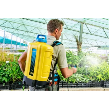 Gloria Haus und Garten 000067.0000 Cordless Backpack Sprayer 18V 12L (Without Battery)