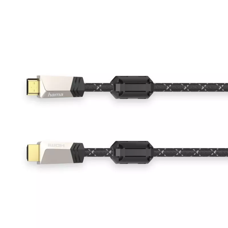 Hama 00205024 HDMI Cable 0.75 m HDMI Type A (Standard) Black, Pink