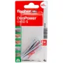 Fischer DuoPower 6 x 50 S K NV Universal Plug with Screw, 1 Set (537660)