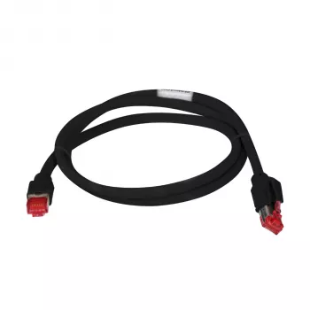 EFB Elektronik K0700SW.0,5 Cat.7 S/FTP LSZH Patch Cable, 0.5 m, Black