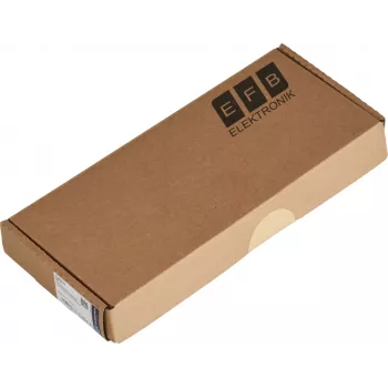 EFB E-20094-24 RJ45 Keystone Slimline/Shortbody Cat.6A Component Certified Silver, 24 Pieces