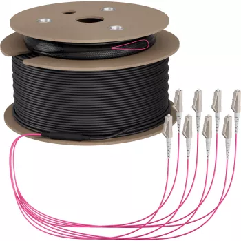 EFB Elektronik Trunk Cable U-DQ ZN BH OM4 8G 1x8 LC-LC 70m Dca LSZH - 70 m (O8322S70OM4)