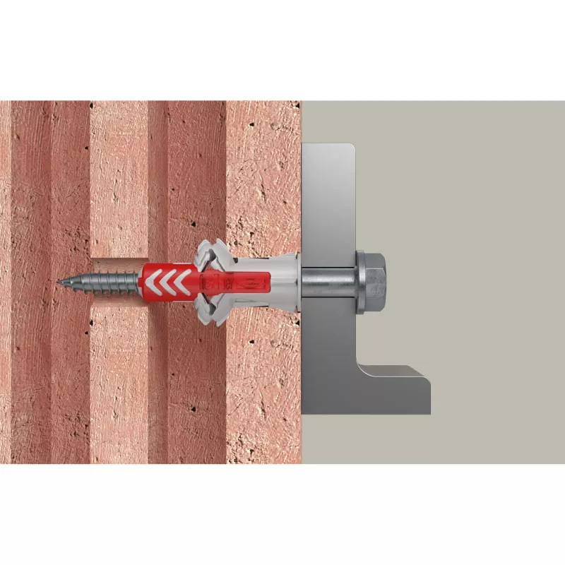fischer DuoPower ETA 8x40 FPF II Wall Plug with Screws, 50 Pieces 564789