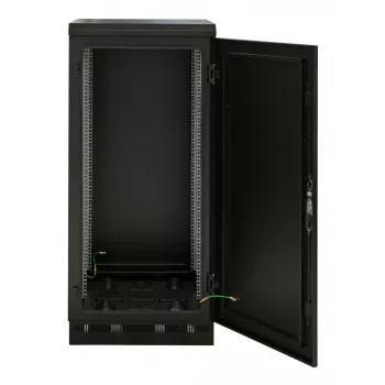 19 inch Network Cabinet 24U 800x800, IP55, with Pre-Assembled Plinth, RAL9005 692724IP55V2.TS
