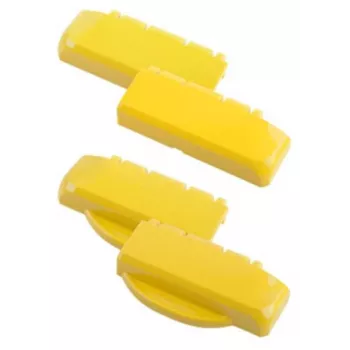 Bopla B SC HB PC-V0-1023 Hinge Lock, Polycarbonate, Traffic Yellow, 100 x 27 x 48.3 mm 96910003