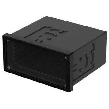 Bopla NGS 9408 UNINORM Plug-in Housing, 96 x 48 x 85 mm, Black RAL 9005 17940801.MT1