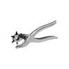 RAPID TOOLS RP03 Revolving Hole Punch Pliers, Metal, Silver, 2-4.5 mm, 6 Sizes 5001724