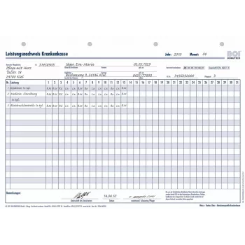 BOI Health Insurance Claim Forms, 50 Sheets, A4, White (9206-00350)