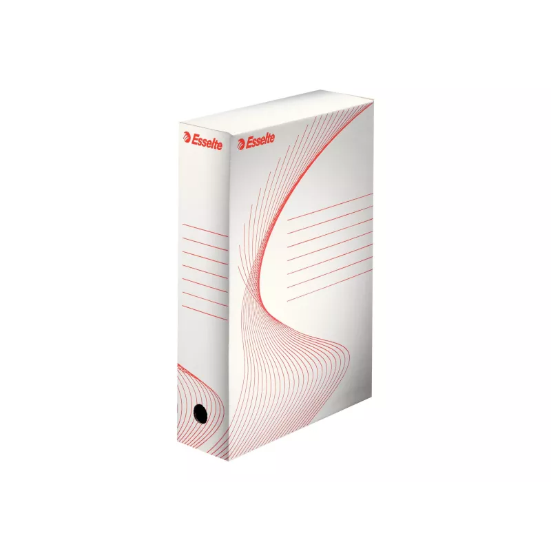 Leitz 128080 Archive Box White 80mm Spine A4 Pack of 25
