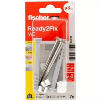 Fischer Ready2Fix WC Mounting Set (553883)