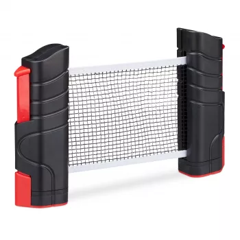 RELAXDAYS Table Tennis Net Set with Clamp Mounting, Black 10025041_0