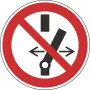 HEIN Industrieschilder Prohibition Sign Do Not Switch ASR/ISO Magnetic Foil Round 100mm (27546)