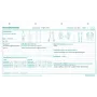 BOI Dokutech Pain Documentation Forms, A4, 50 Sheets, Loose-leaf, White 9206-00239