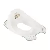 KEEEPER Toilet Training Seat with Anti-Slip Function Ewa Winnie the Pooh 30x40x15 cm White