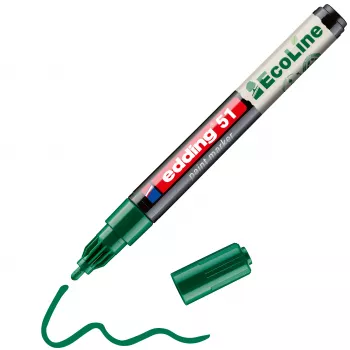 edding 51 EcoLine Paint Marker Green 1-2 mm 4-51-004