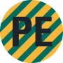 HEIN 172023 PE Conductor Identification Label, PET, Self-Adhesive, Yellow/Green, 4 x 12 mm, 1000 Labels per Roll