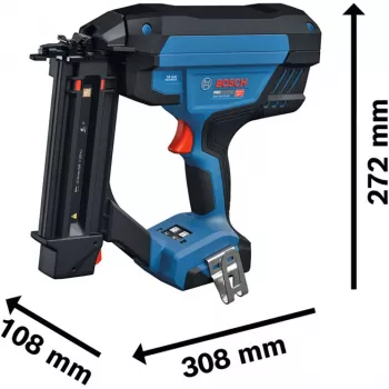 Bosch Professional GNH 18V-50-2M Cordless 18V Brad Nailer (Bare Tool, Blue/Black)
