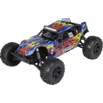 Reely Stagger Brushed 1:10 RC Electric Buggy 4WD Ready-to-Run 2.4 GHz with Battery, Charger and Transmitter Batteries RE-6333762