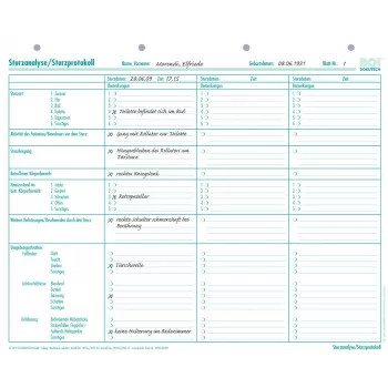 BOI Fall Analysis/Protocol Forms, 50 Sheets (9206-00389)