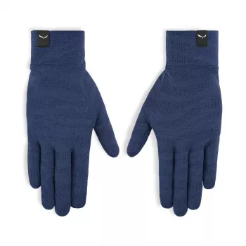Salewa Cristallo Liner Wool Gloves Crevasse