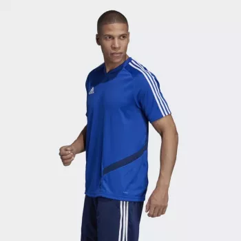 Adidas Tiro 19 Training Jersey Short Sleeve Polyester Black/White Men's S