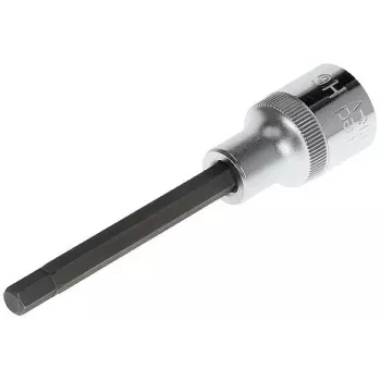 GEDORE red 1/2 inch Drive Hex Screwdriver Bit Socket 6 mm x 100 mm R62550619