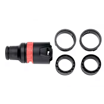 Metabo 635409000 Connection Sleeve for Dust Extraction, Rubber, Fits Hoses 28-50 mm