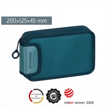 BRUNNEN s'maepp Colour Code Denim Filled Pencil Case, 17-Piece, 20 x 4.5 cm 104942039