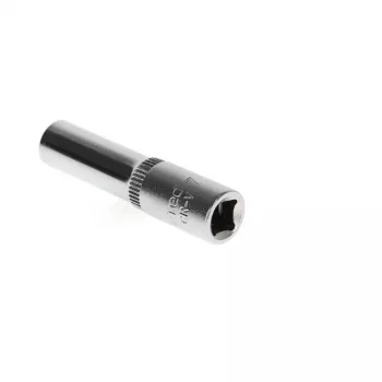 GEDORE red 1/4 inch Hex Socket, 7 mm, 50 mm Length R41000709