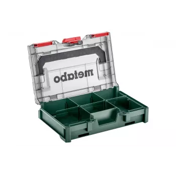 Metabo 626896000 metaBOX 63 XS Tool Box Insert, ABS, Green/Transparent