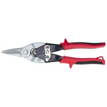 GEDORE RED Straight Cut Tin Snips 250 mm, 1.2 mm Steel Capacity 3301742