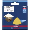 Bosch EXPERT C470 Delta Sanding Sheet Set 93 mm P60/P80/P120 Hook-and-Loop Perforated 6-Pack 2608900832