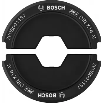 Bosch 2608001137 Crimping Die for Tubular Cable Lugs and Connectors, 35 mm², Hexagonal Profile