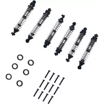 Reely RE-7582893 Shock Absorber Set (2 pcs, 90 mm, Oil-Filled)