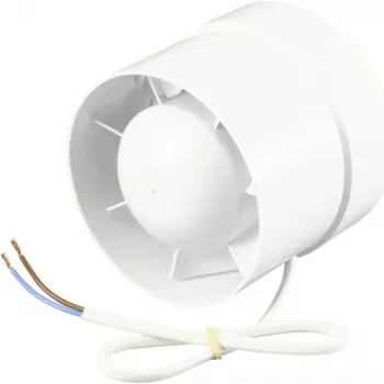 Sygonix SY-5233248 Inline Duct Fan 230 V/AC 130 m³/h 100 mm White